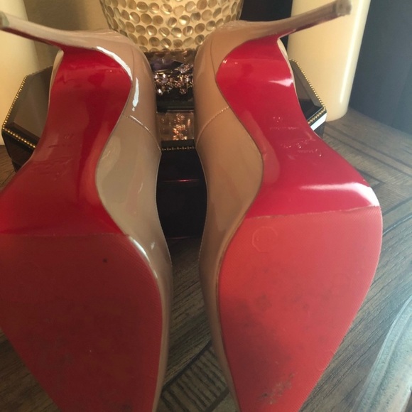 💋ON HOLD💋CL Nude So Kate 120 Patent - Picture 8 of 9